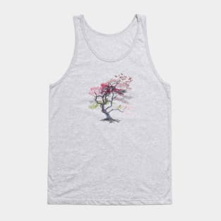 Japanese Cherry Tree Tank Top